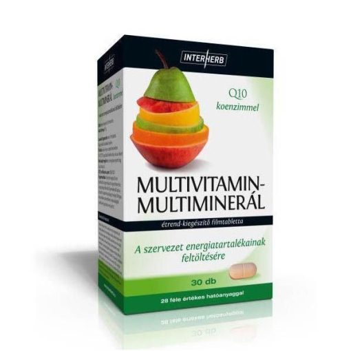 Interherb Multivitamin és Multiminerál tabletta 30db