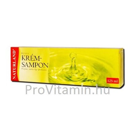 NATURLAND KÉNES KRÉMSAMPON 125ML