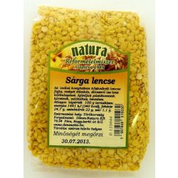 DÉNES-NATURA SÁRGA LENCSE 250G