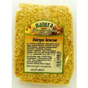 NATURA SÁRGA LENCSE 500G