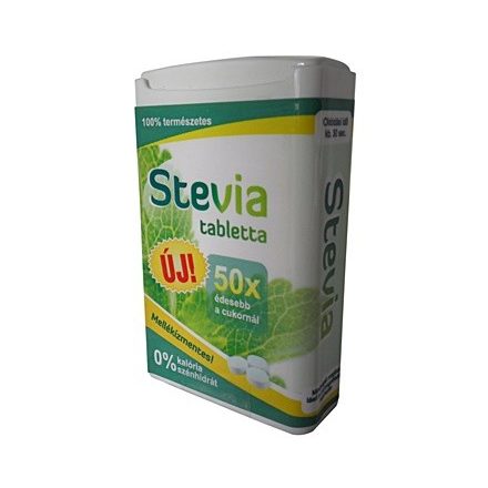 CUKOR STOP STEVIA TABLETTA 50X ÉDESEBB A NÁDCUKORNÁL 200DB