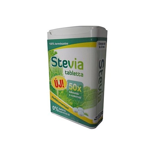 Cukor stop stevia tabletta 50x édesebb a nádcukornál 200db