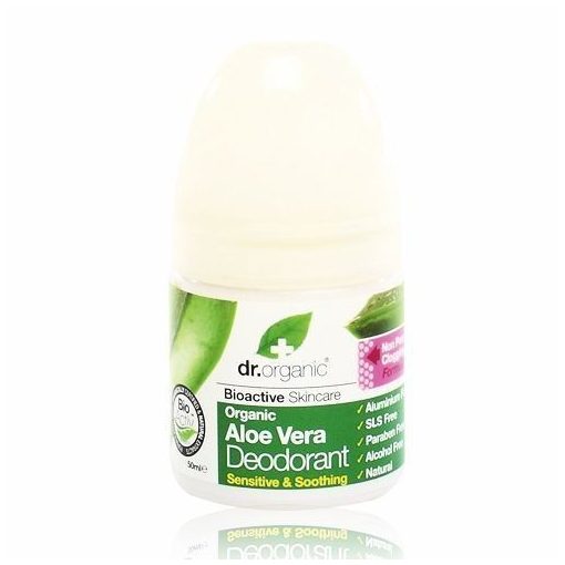 Dr.organic golyós dezodor aloe vera 50ml