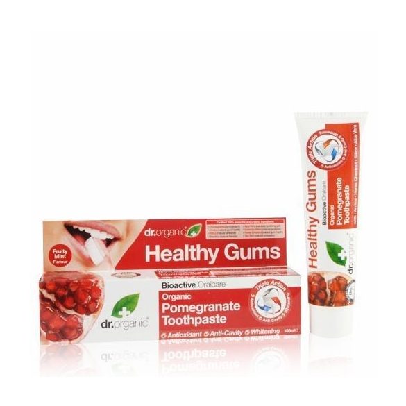 Dr.organic fogkrém gránátalma 100ml