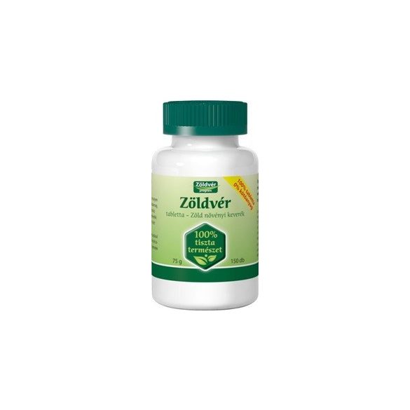 Zöldvér 100% tabletta 150db