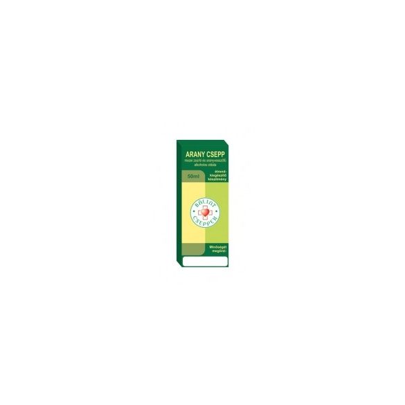 BÁLINT ARANY CSEPP MEZEI ZSURLÓ ÉS ARANYVESSZŐFŰ 50ML