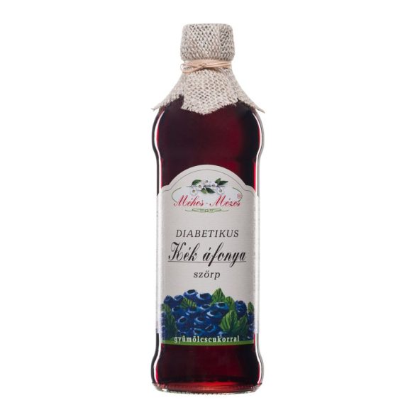Méhes Mézes szörp kék áfonya, gyümölcscukorral 500ml