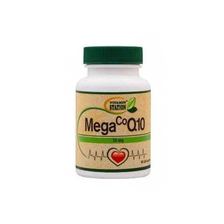 Vitamin Station CoQ10, Mega 50 mg 60 db