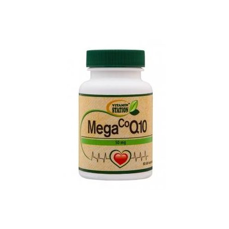Vitamin Station CoQ10, Mega 50 mg 60 db