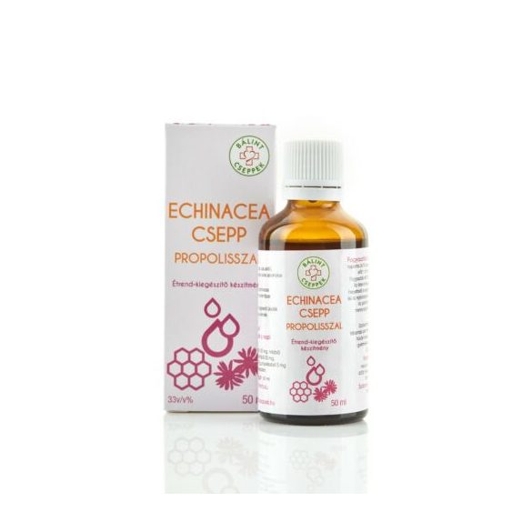 BÁLINT CSEPPEK ECHINACEA CSEPP PROPOLISSZAL ÉTREND-KIEGÉSZÍTŐ KÉSZÍTMÉNY 50ML