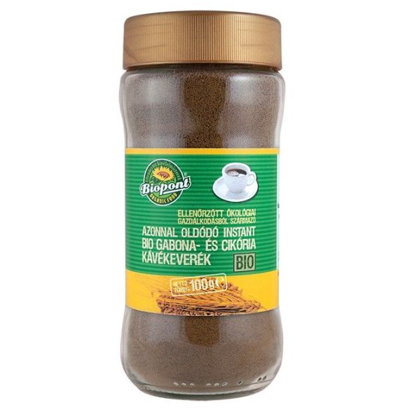 BIO BIOPONT GABONAKÁVÉ-KEVERÉK INSTANT, ÜVEGES 100G