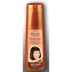   Henna Color hajsampon gyógynövényes barna és vörös hajra 250ml