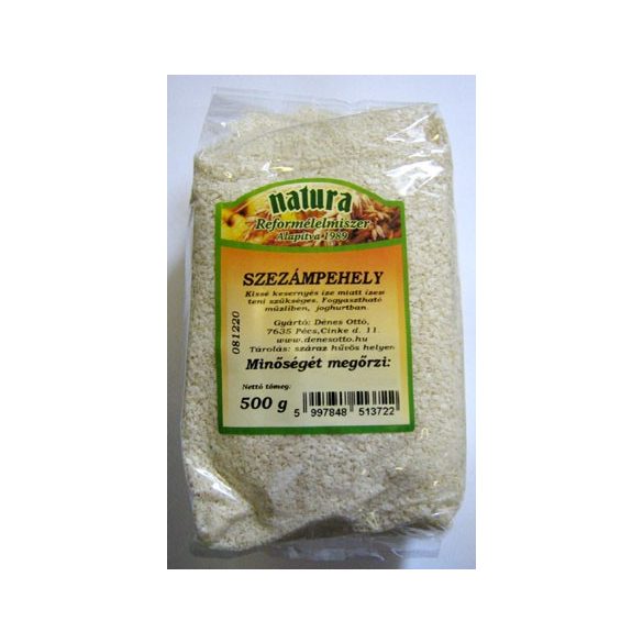 NATURA SZEZÁMPEHELY 500G