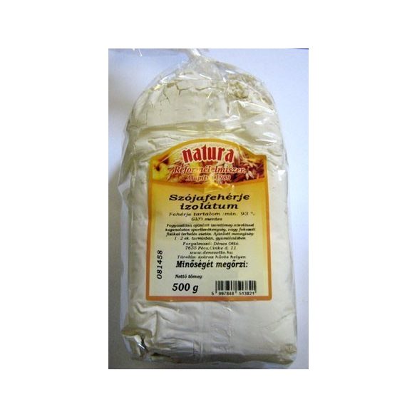 DÉNES-NATURA SZÓJAFEHÉRJE IZOLÁTUM 500G