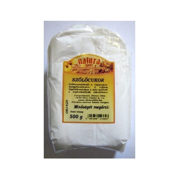 NATURA SZŐLŐCUKOR 500G