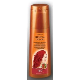   Henna Color hajsampon gyógynövényes piros és vörös hajra 250ml
