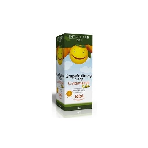 Interherb Vital Grapefruitmag csepp Kids + C-vitamin (20 ml.)