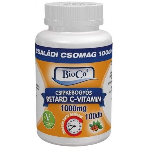 Bioco Csipkebogyós Retard C-vitamin 1000 mg Családi csomag 100db