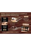 Henna Color szemöldök és szempilla krémfesték barna 15g