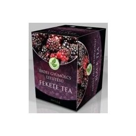 Herbária tea fekete erdei gyümölcs ízű filteres 10db