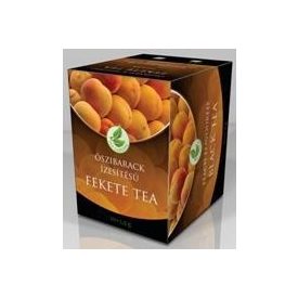 Herbária tea fekete őszibarack ízű filteres 10db