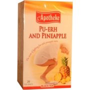 APOTHEKE TEA ANANÁSZ ÍZŰ FŰSZERES PU-ERH FILTERES 20DB