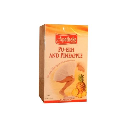 Apotheke tea ananász ízű fűszeres pu-erh filteres 20db