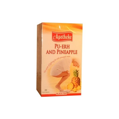 APOTHEKE TEA ANANÁSZ ÍZŰ FŰSZERES PU-ERH FILTERES 20DB