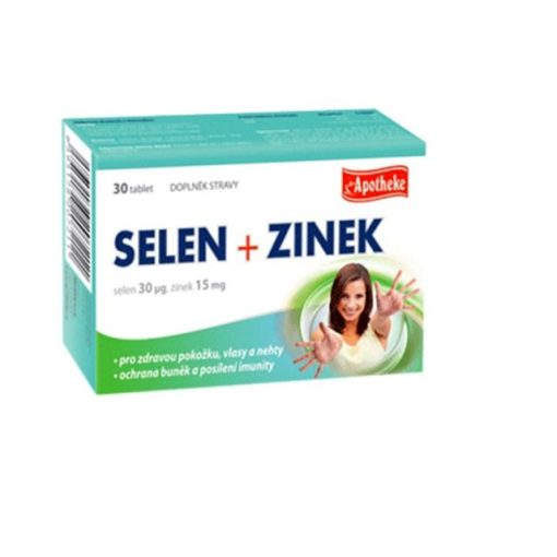Apotheke szelén cink tabletta 30db