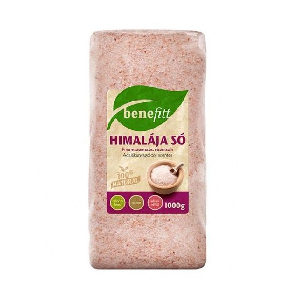 BENEFITT HIMALÁJA SÓ RÓZSASZÍN FINOM 1000G