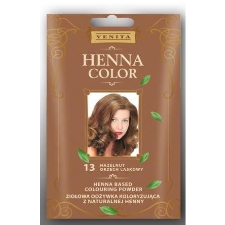 Henna Color hajszínezőpor 13 mogyoróbarna 25g