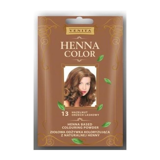 Henna Color hajszínezőpor 113 világosbarna 25g
