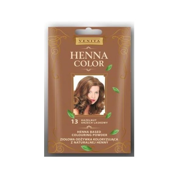 Henna Color hajszínezőpor 113 világosbarna 25g