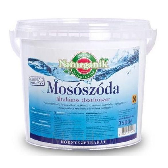 Naturganik mosószóda vödörben 3500g