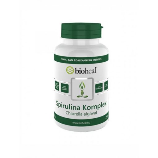 Rainforest Foods Bio Chlorella és Spirulina tabletta 500 mg 300db