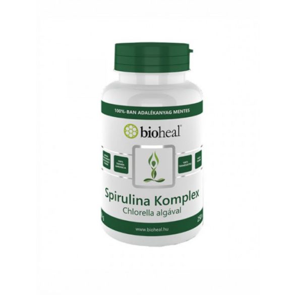 BIOHEAL SPIRULINA KOMPLEX CHLORELLA ALGÁVAL 250DB
