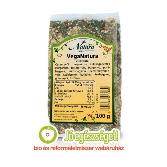 NATURA VEGANATURA ÉTELÍZESÍTŐ 100G