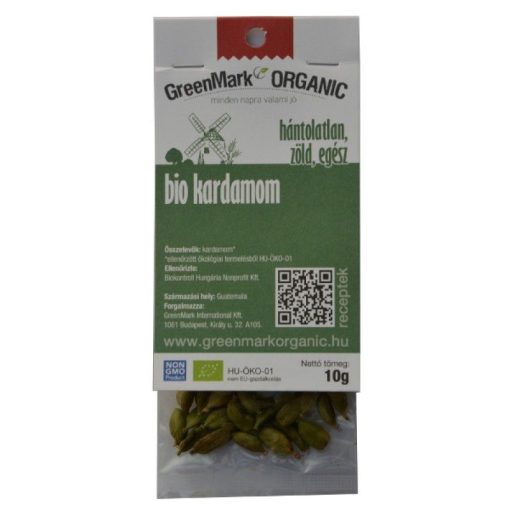 GreenMark Bio kardamom zöld egész 10 g