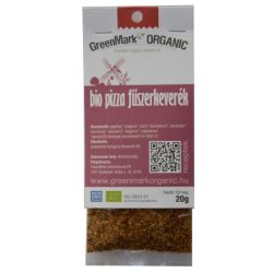BIO GREENMARK PIZZA FŰSZERKEVERÉK 20G
