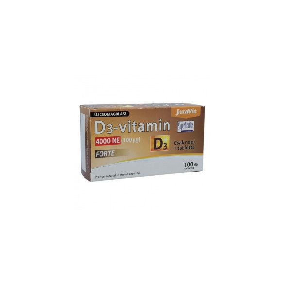 JUTAVIT D3 VITAMIN 4000NE FORTE TABLETTA 100DB