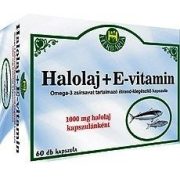 Herbária halolaj + omega3 lágyzselatin kapszula 60db