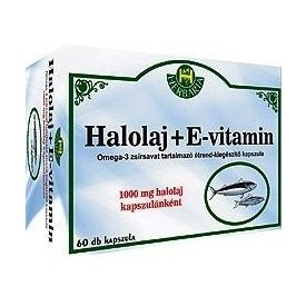 Herbária halolaj + omega3 lágyzselatin kapszula 60db