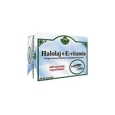 Herbária halolaj + omega3 lágyzselatin kapszula 60db