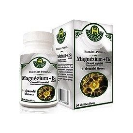 Herbária mg+b6 tabletta citromfű kivonattal 30db