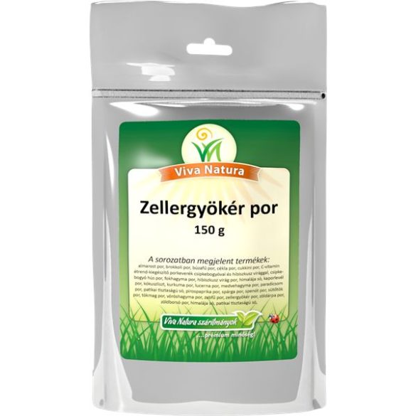 Viva natura zeller gyökér por 150g