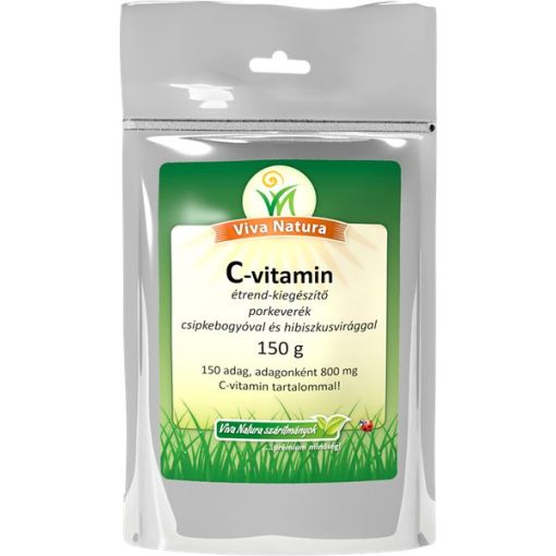Viva natura c-vitamin porkeverék csipkebogyóval és hibiszkusszal 150g