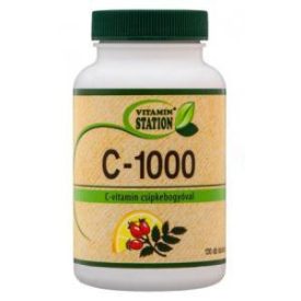 VITAMIN STATION C-1000+CSIPKEBOGYÓ TABLETTA 60DB