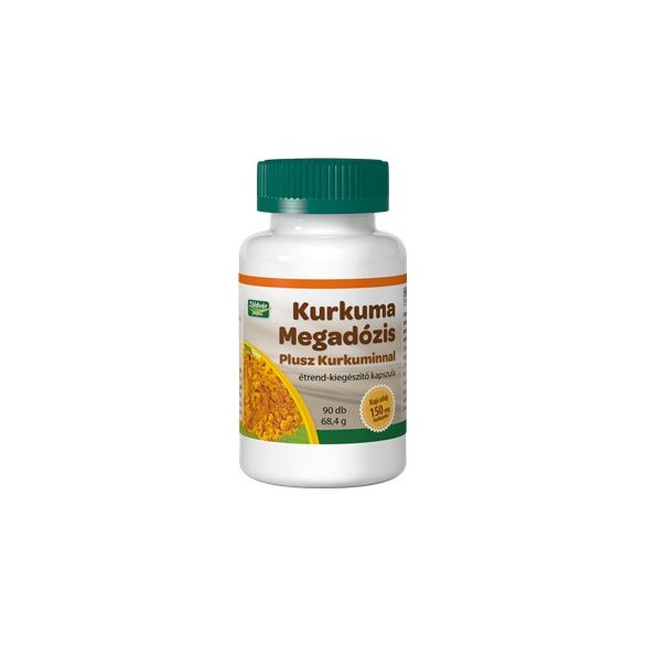 Zöldvér kurkuma megadózis plusz kurkuminnal kapszula 90db