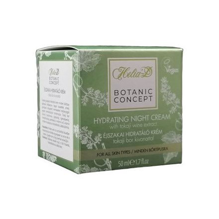HELIA-D BOTANIC CONCEPT ÉJSZAKAI HIDRATÁLÓ KRÉM 50ML