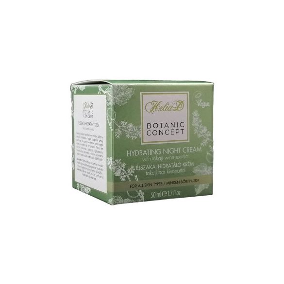 HELIA-D BOTANIC CONCEPT ÉJSZAKAI HIDRATÁLÓ KRÉM 50ML